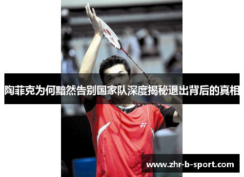 陶菲克为何黯然告别国家队深度揭秘退出背后的真相